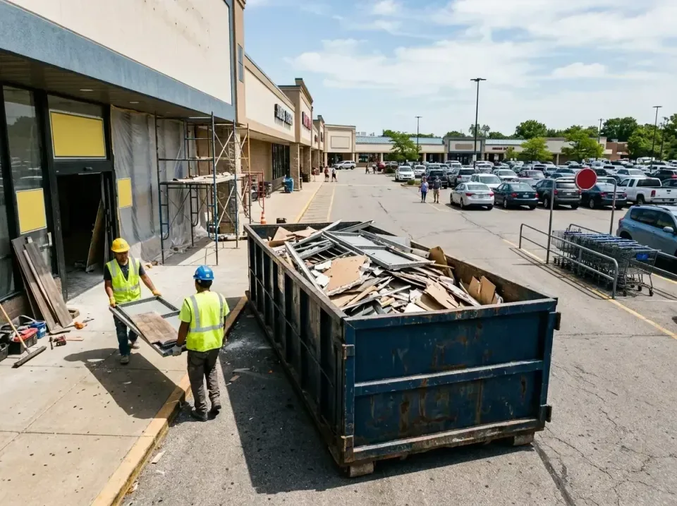 retail-store-renovation-debris-003 — frequently asked questions, Roll-off Dumpster Rentals in Union City, IN